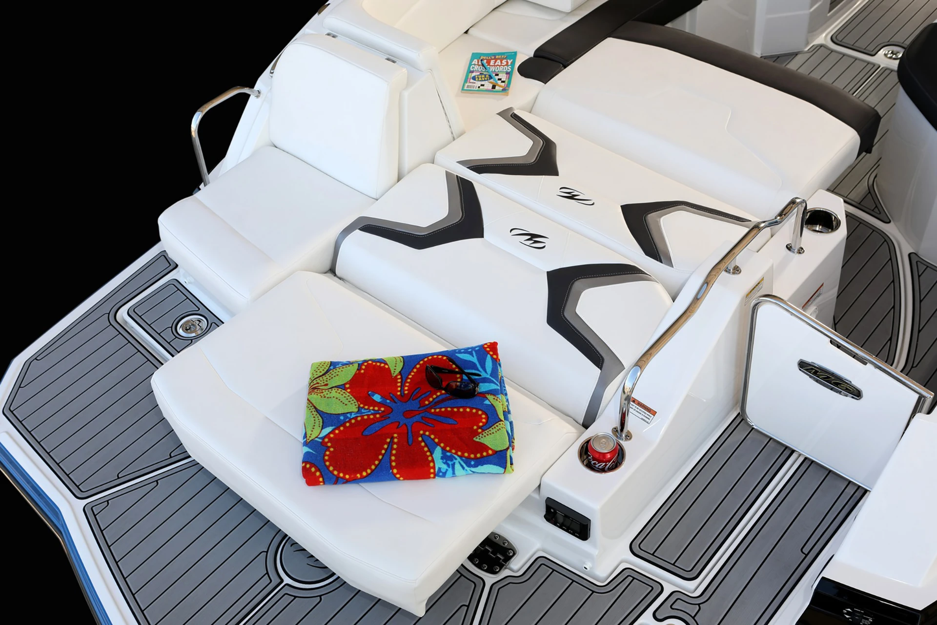 Monterey fold down cockpit seating